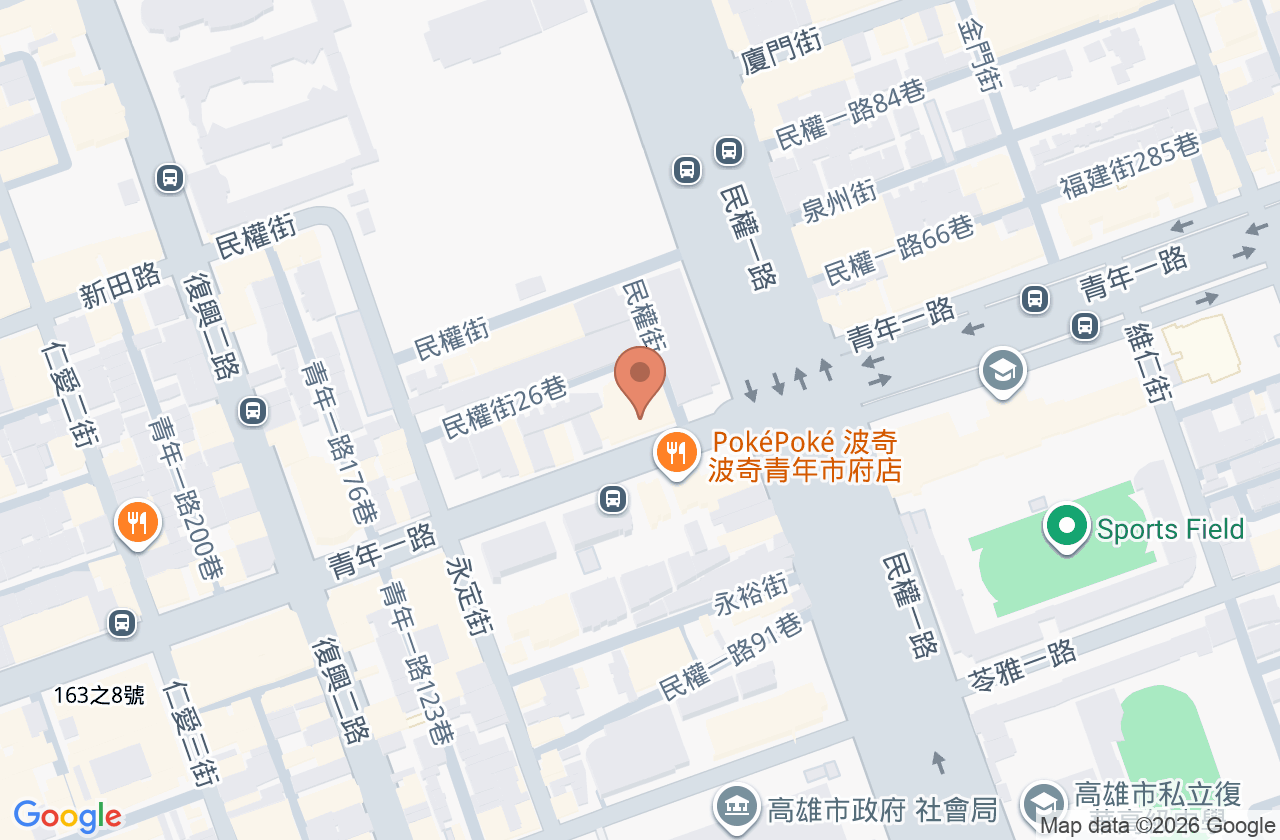 芝加哥牙醫診所 位置地圖