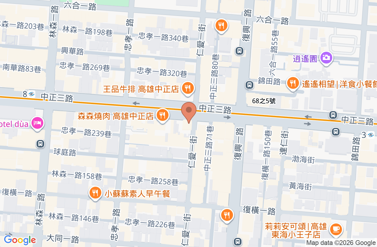澄品牙醫診所 位置地圖