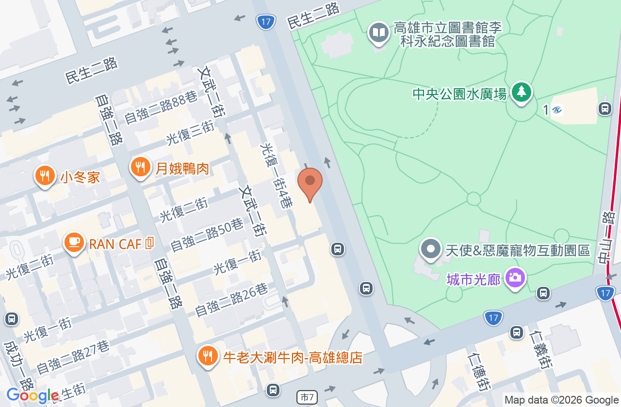大華牙醫診所 位置地圖