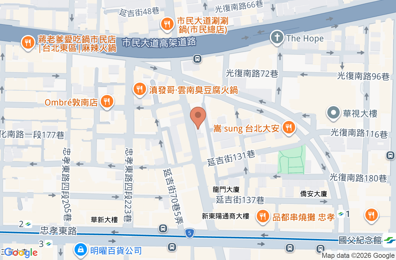 榮愛牙醫診所 位置地圖