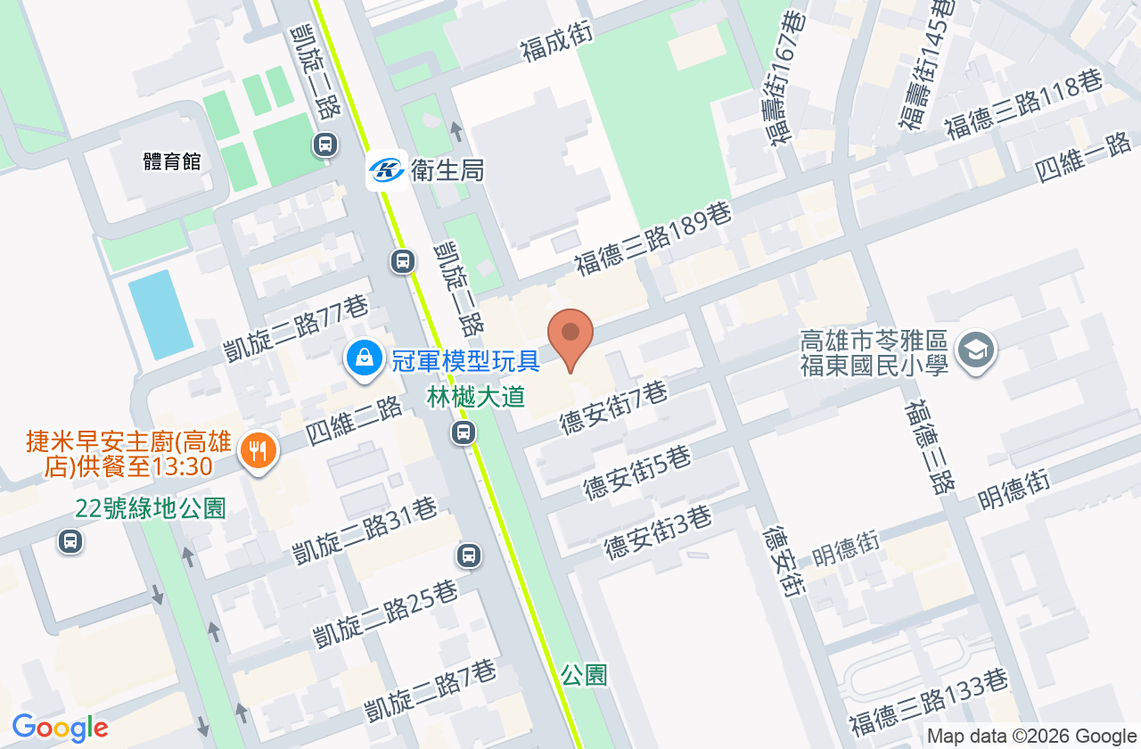 永達牙醫診所 位置地圖