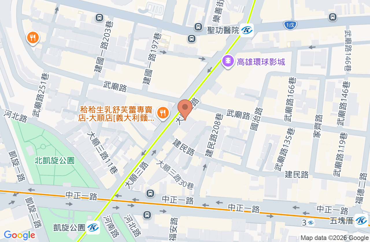 特新牙醫診所 位置地圖