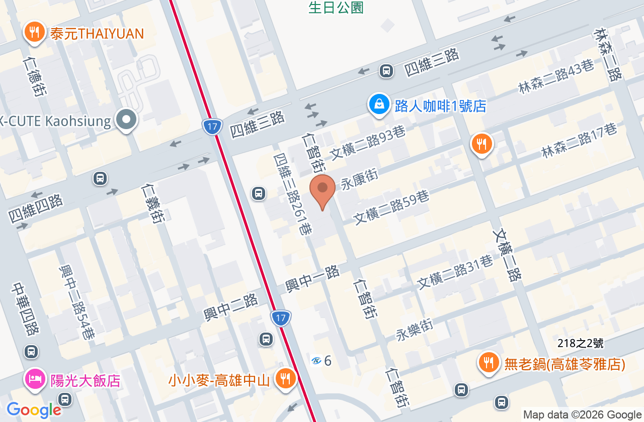 黃清河牙醫診所 位置地圖