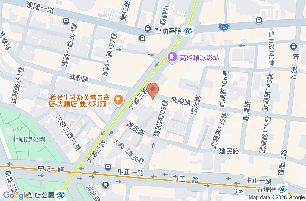 崇愛牙醫診所 位置地圖