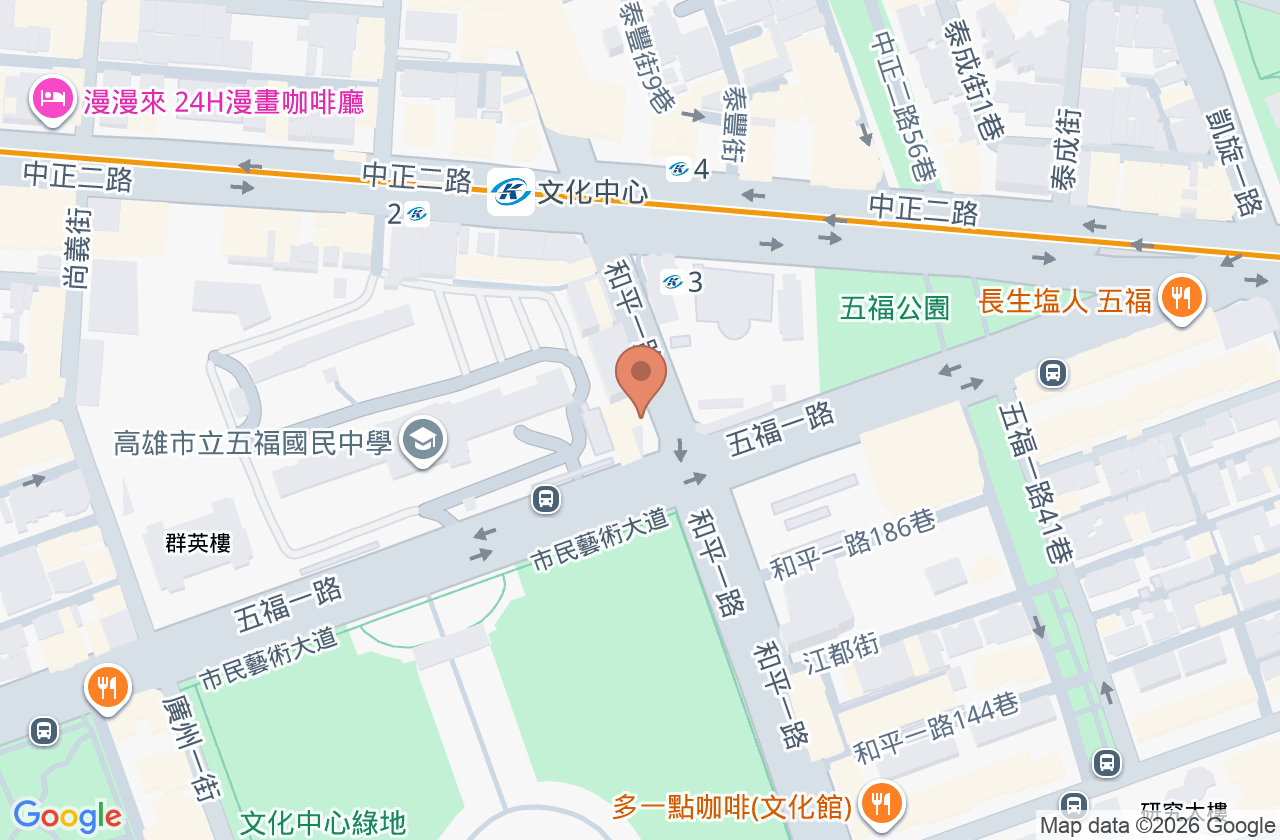 健康牙醫診所 位置地圖