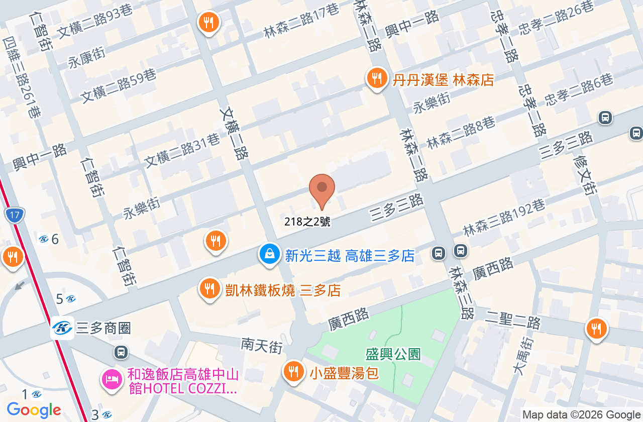 真真牙醫診所 位置地圖