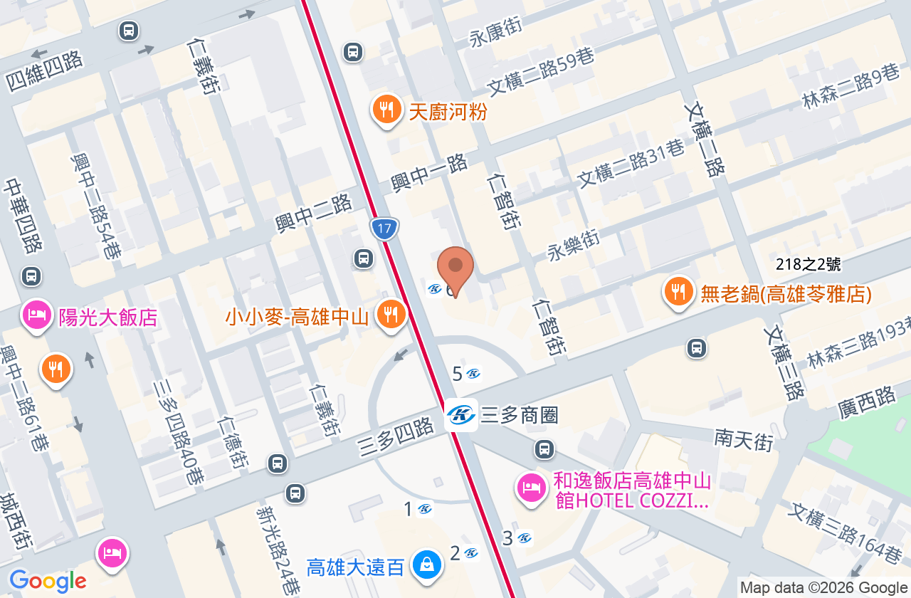 瑞根牙醫診所 位置地圖