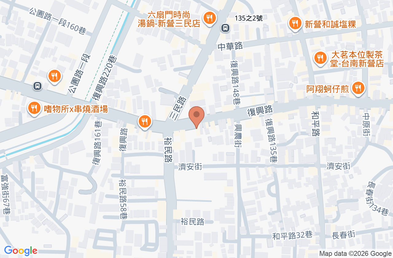 許世興泌尿科診所 位置地圖