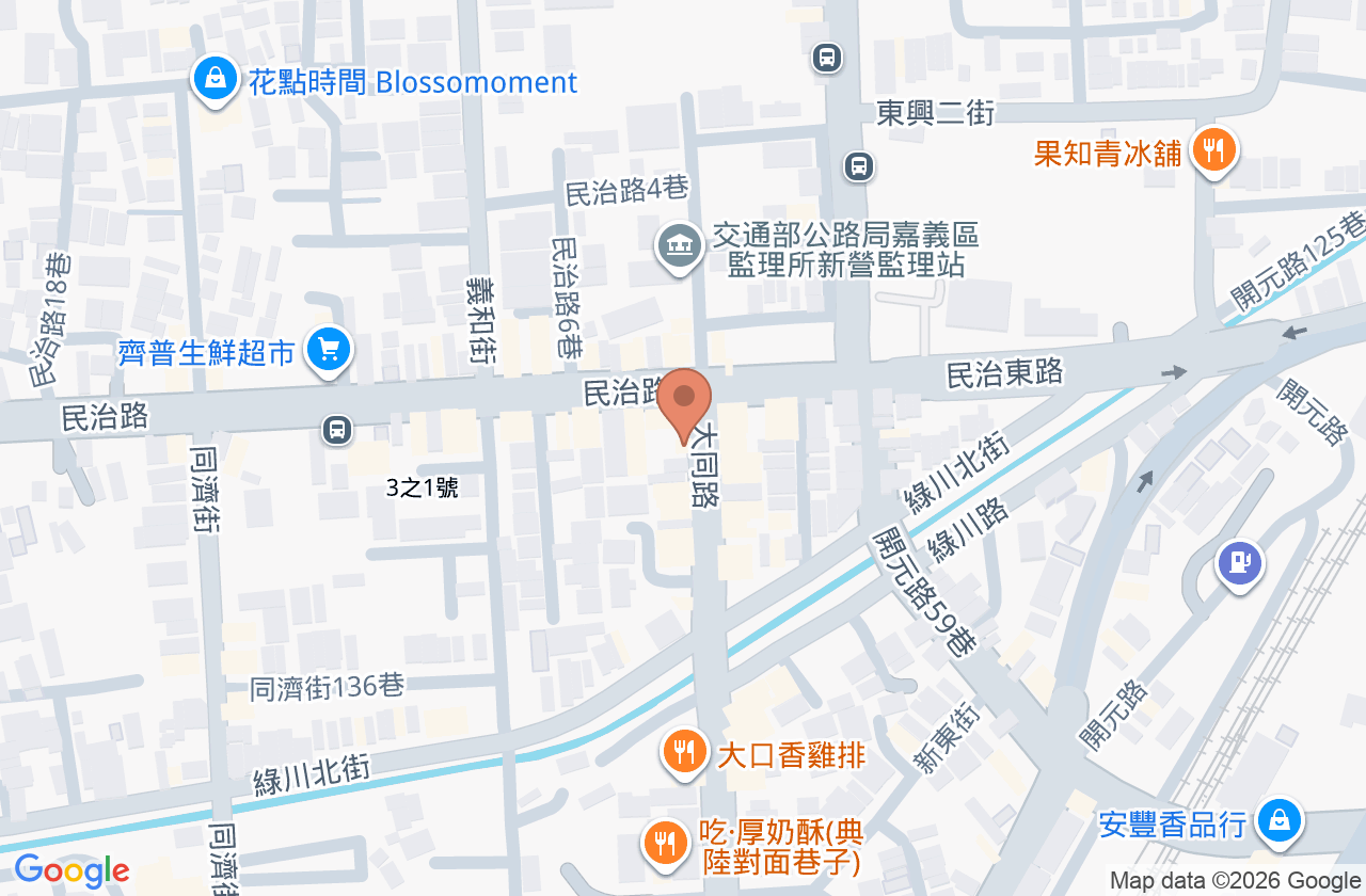 邱俊陽診所 位置地圖