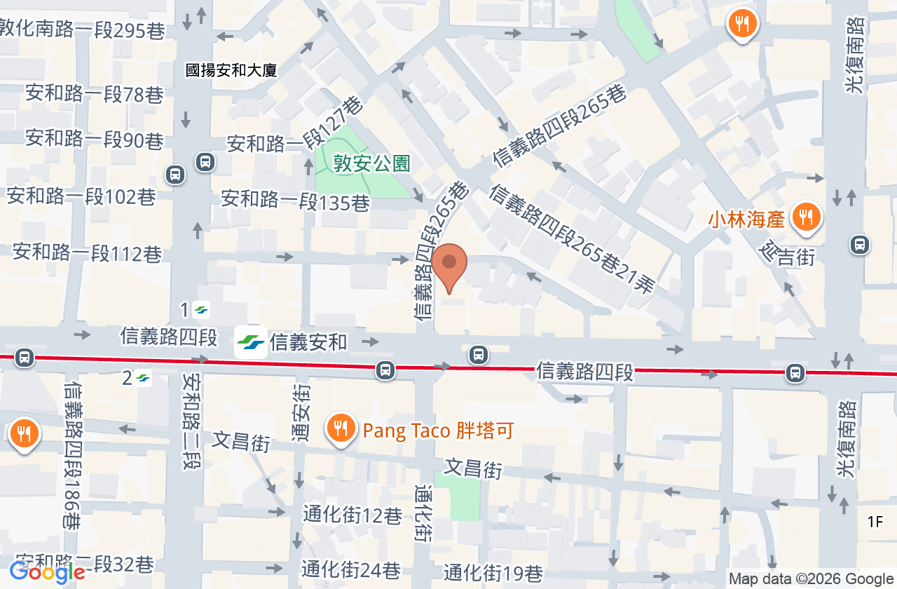 正品牙醫診所 位置地圖