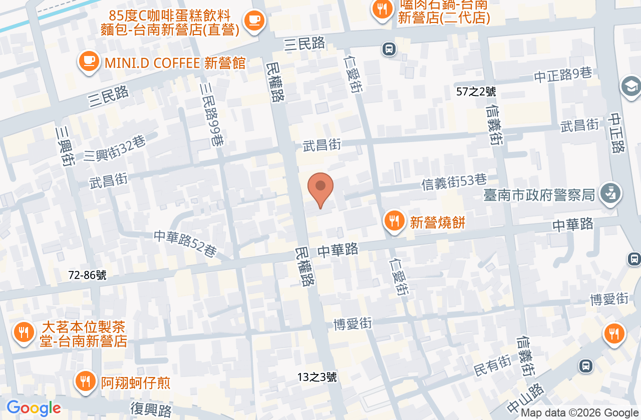 陳明源眼科診所 位置地圖