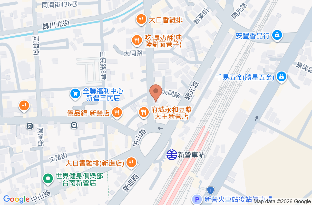張如輝眼科診所 位置地圖