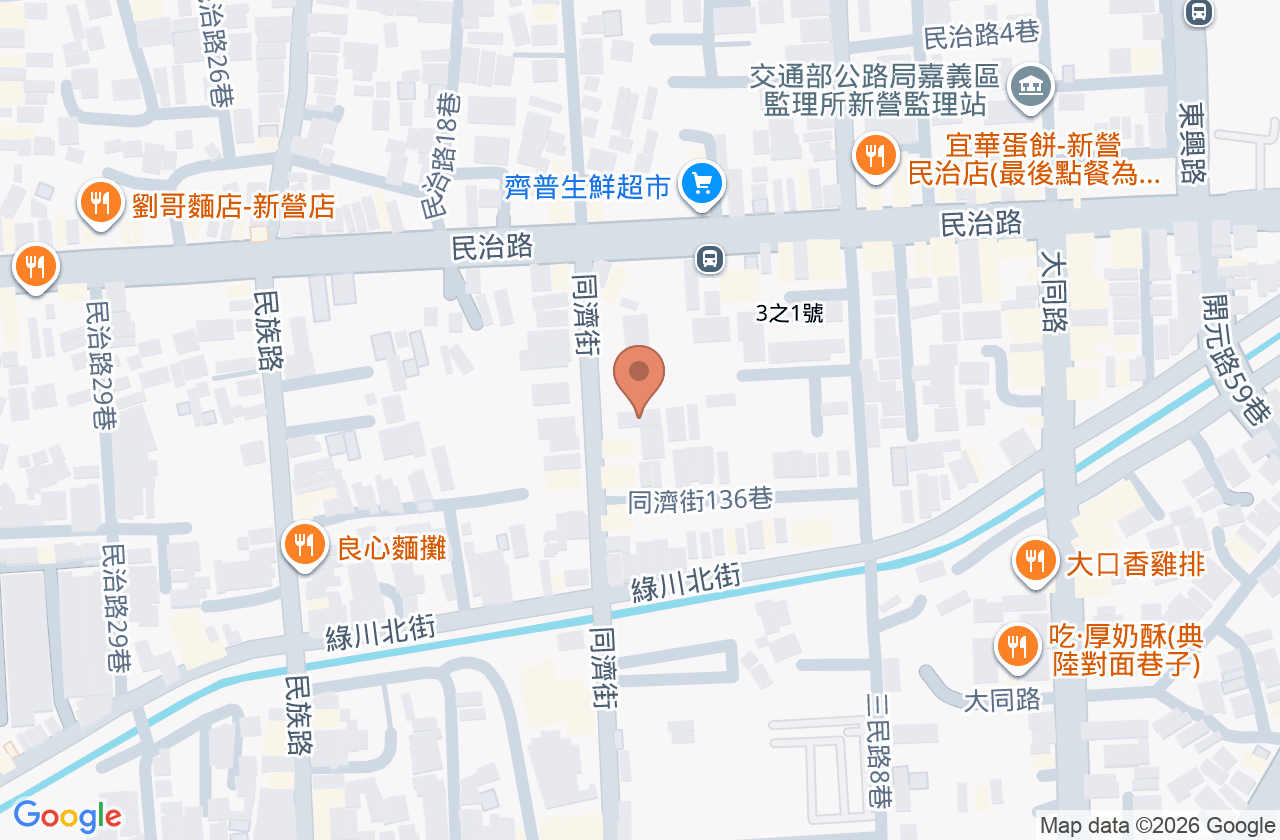 林晏弘診所 位置地圖