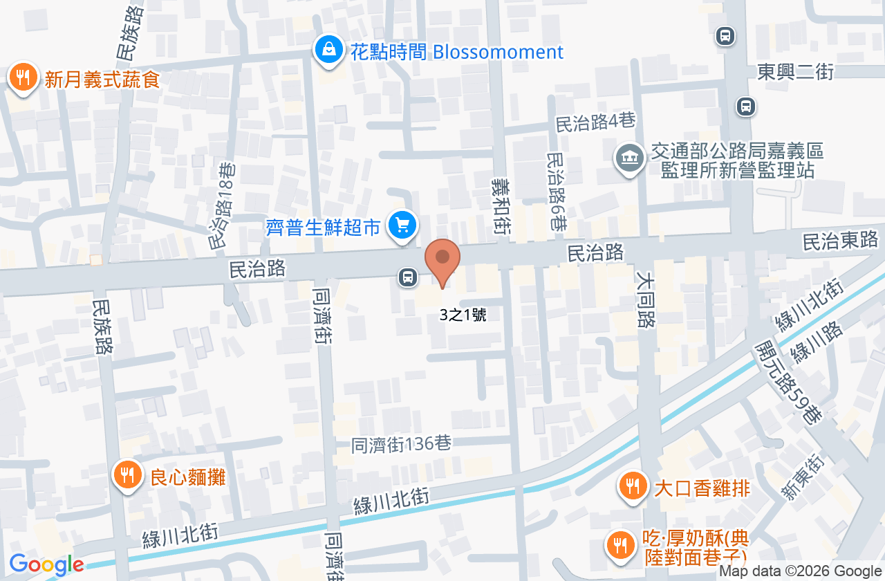 晶明診所 位置地圖