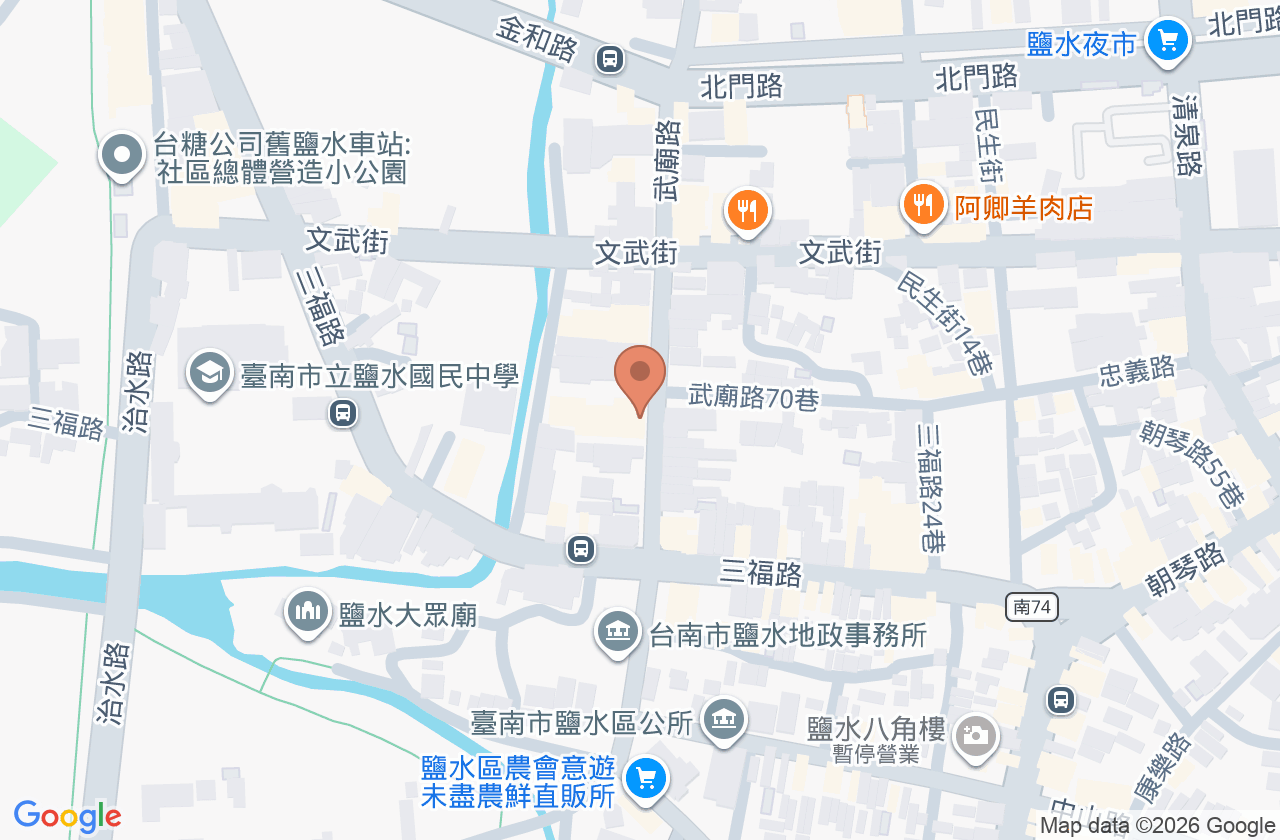 錫和診所 位置地圖