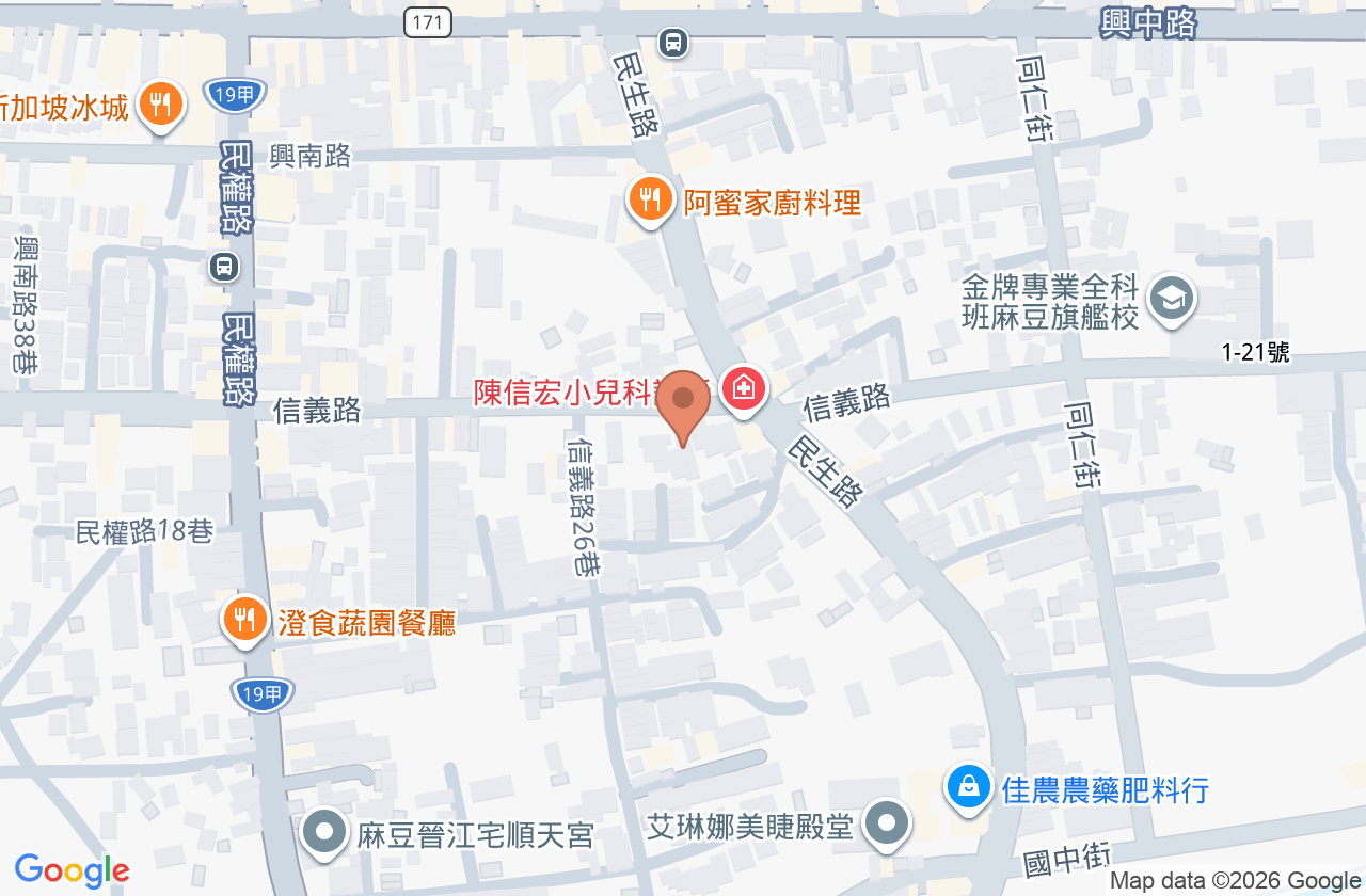 劉惠仁婦產科診所 位置地圖