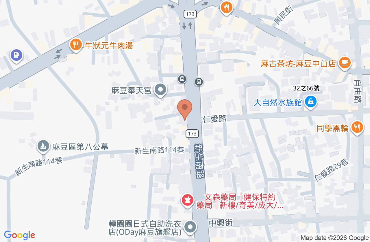 王渭鵬內科診所 位置地圖