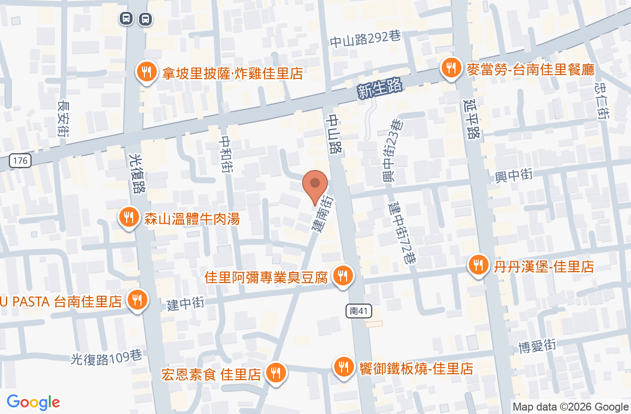 以琳內科診所 位置地圖
