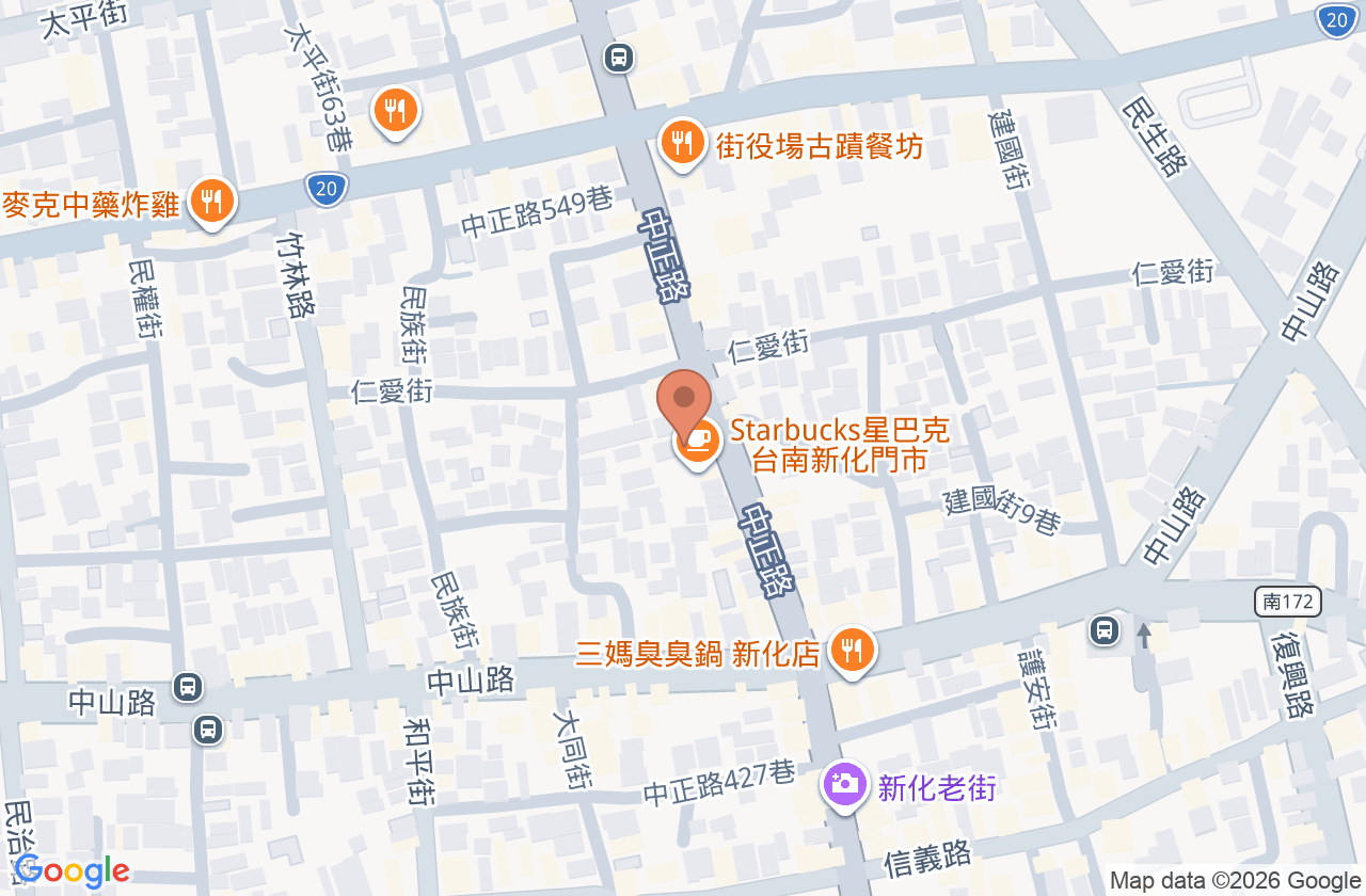 誠大診所 位置地圖