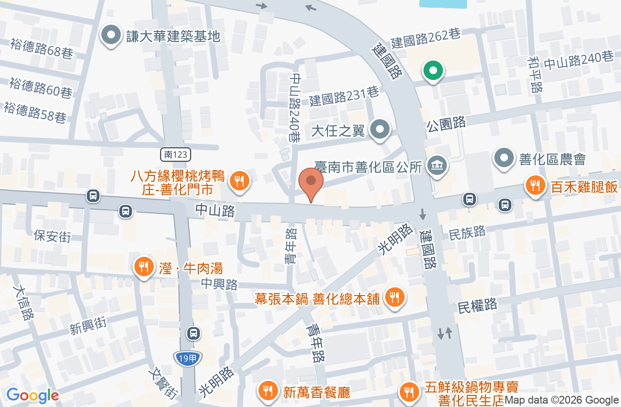 陳清煌診所 位置地圖