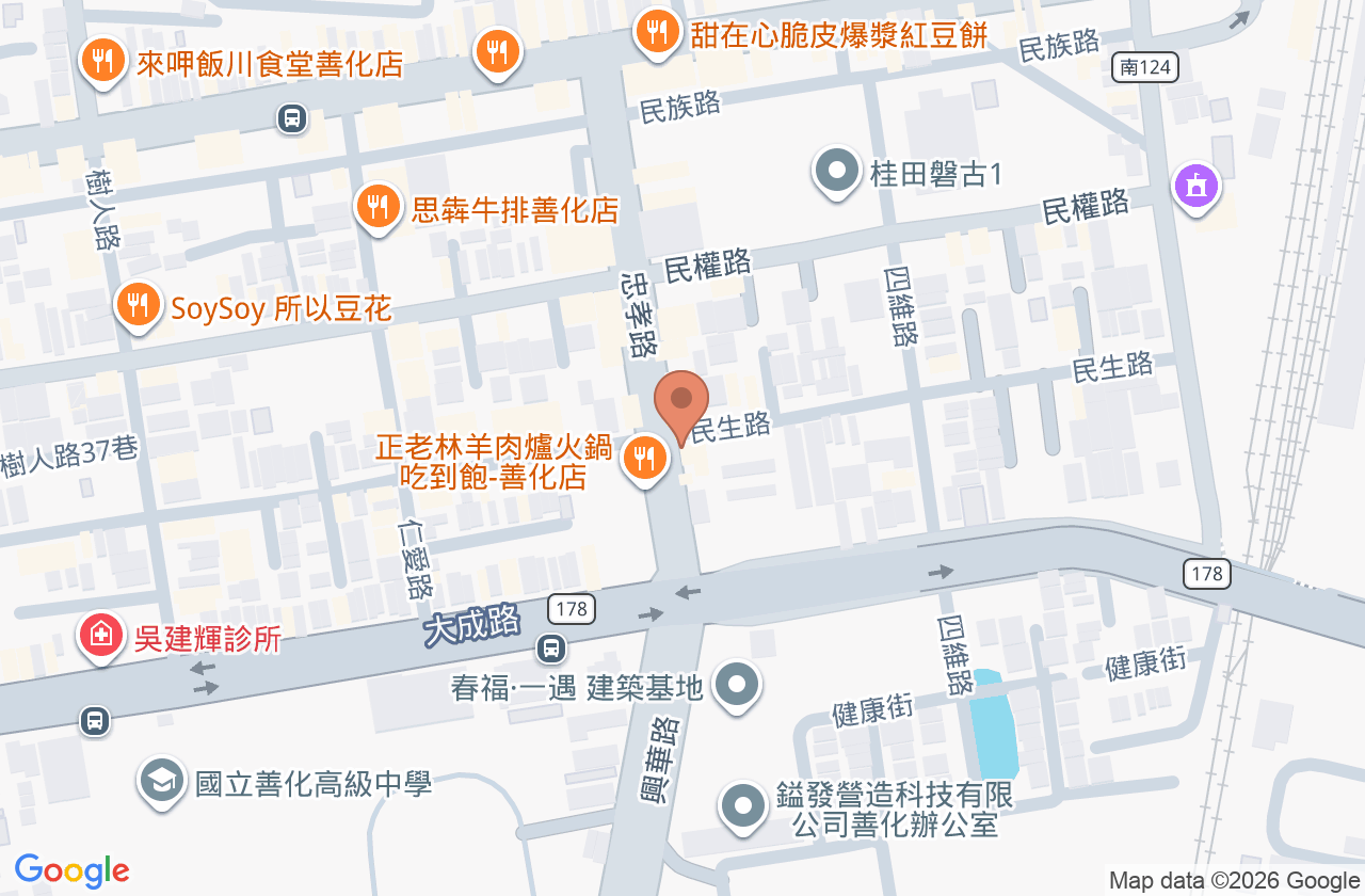吳孟峰婦產科診所 位置地圖
