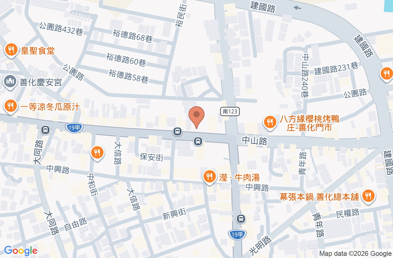 李及時婦產家醫科診所 位置地圖