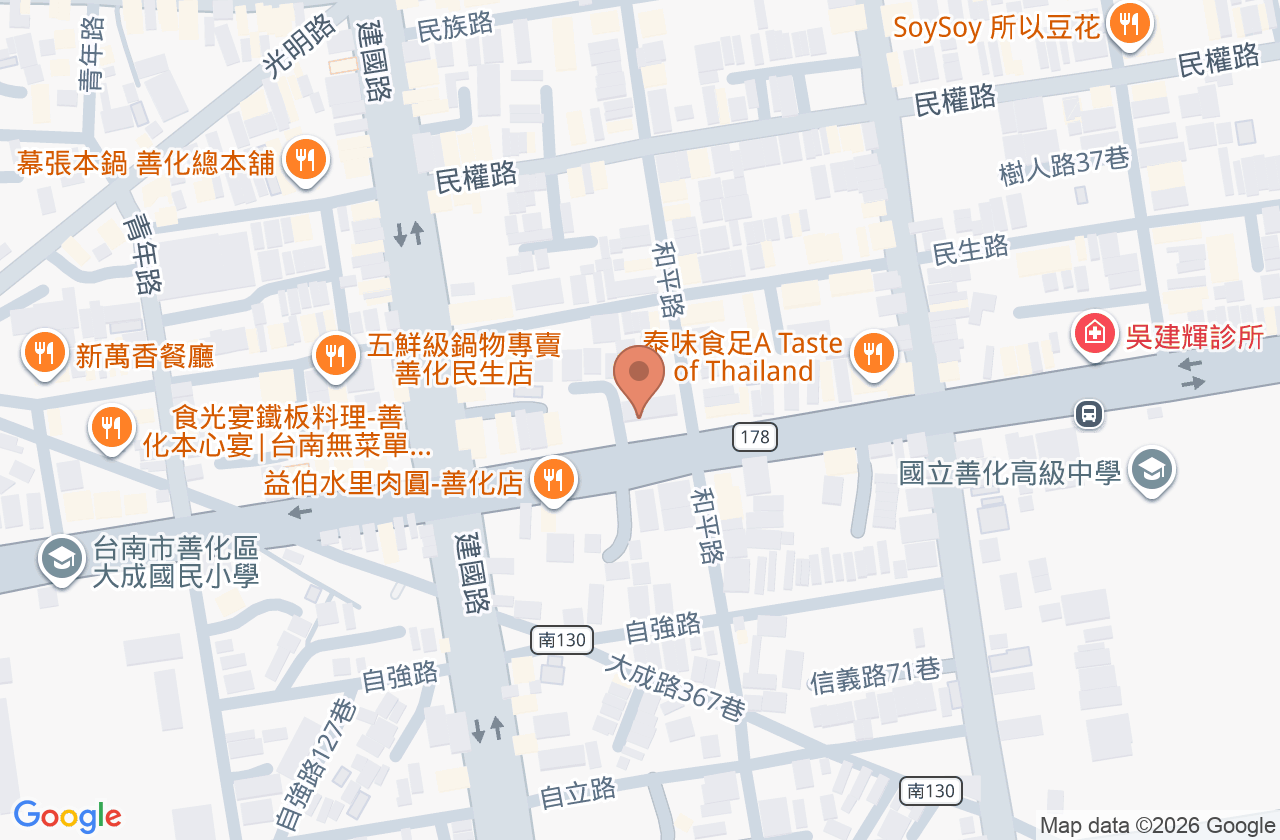 蔡奇孟耳鼻喉科診所 位置地圖