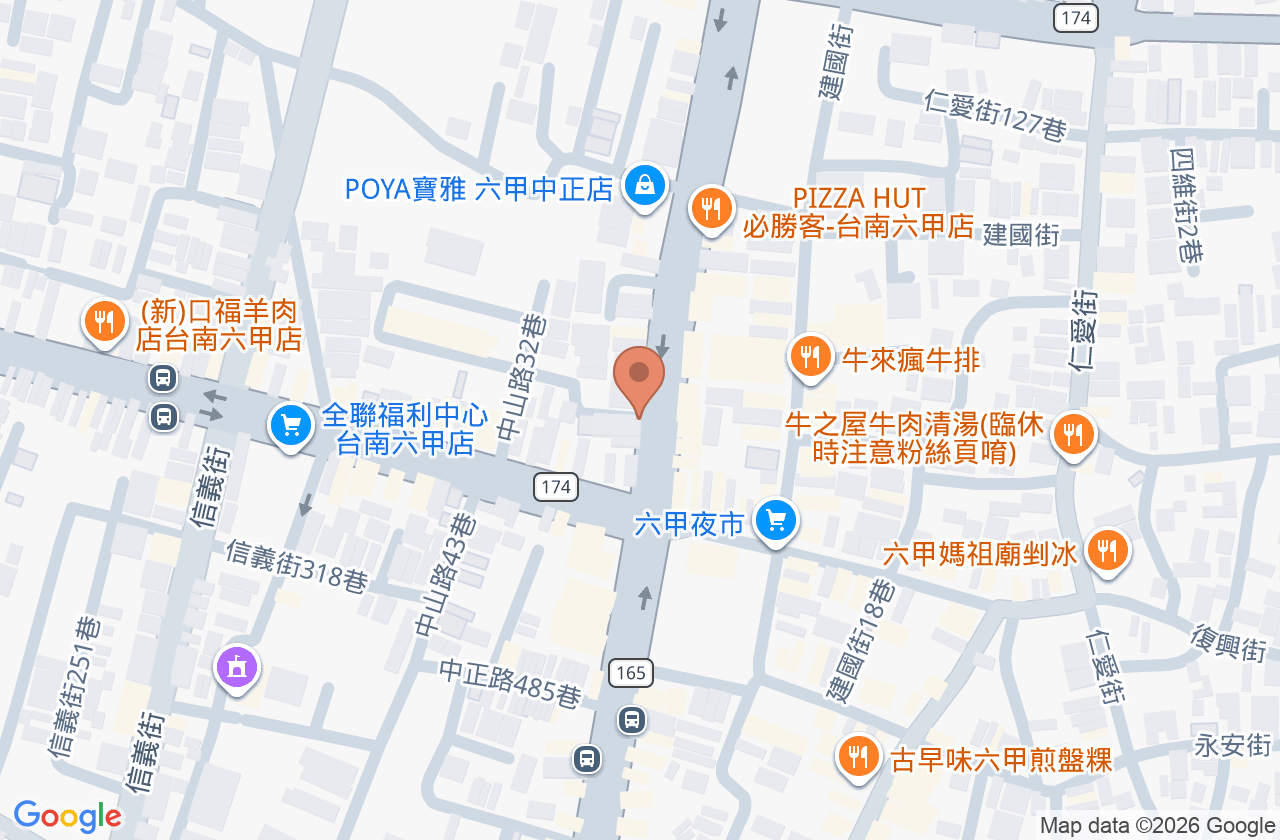 民生診所 位置地圖
