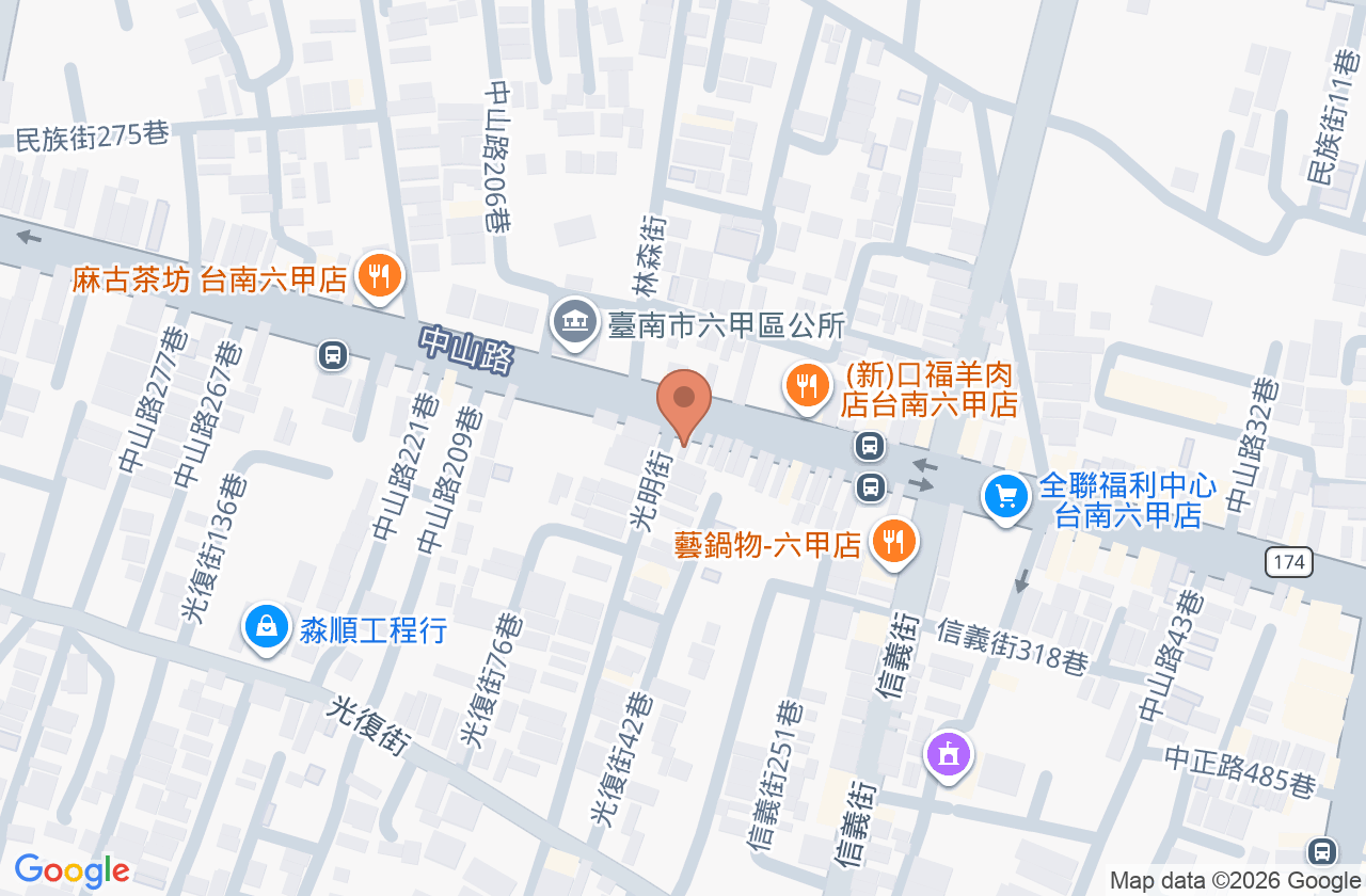謝婦產科診所 位置地圖