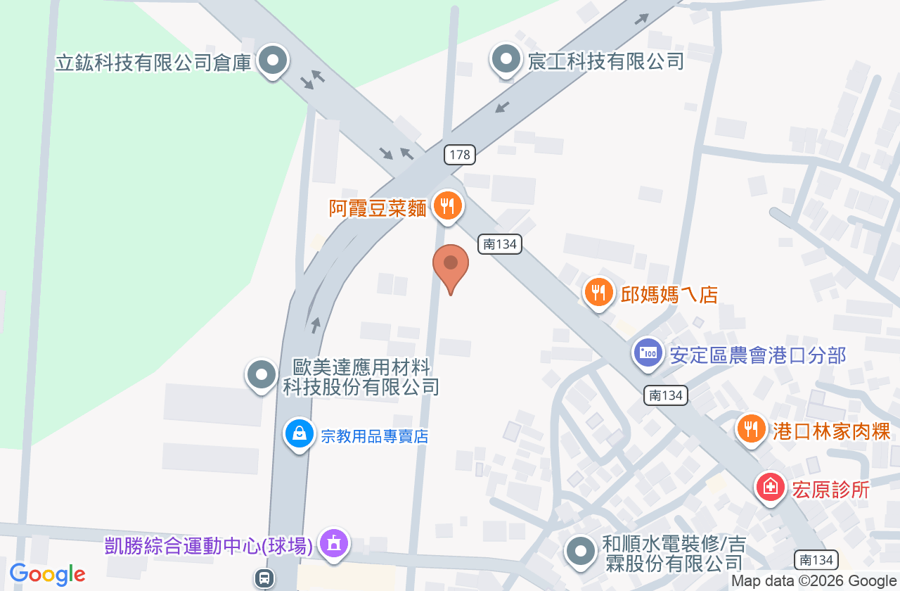 珉安診所 位置地圖