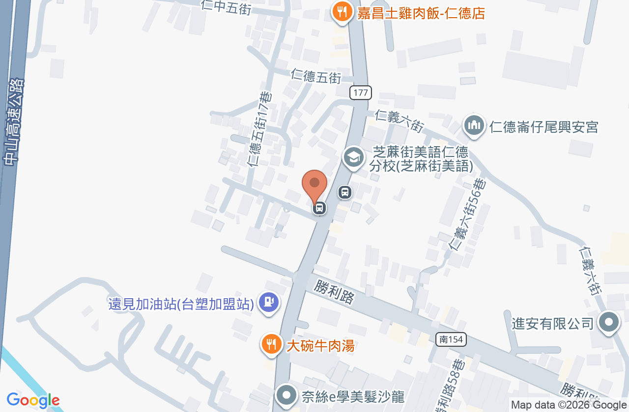 黃怡方診所 位置地圖