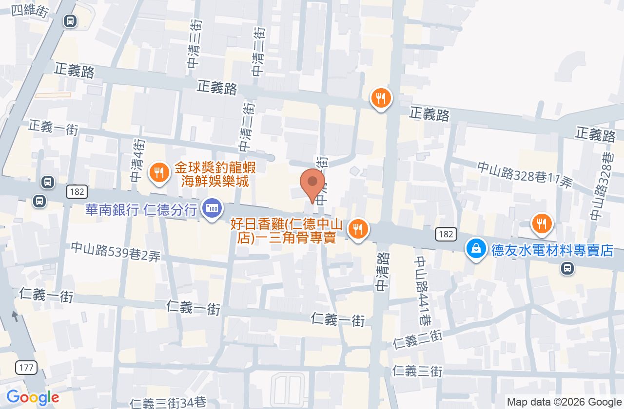 郭得景耳鼻喉科診所 位置地圖