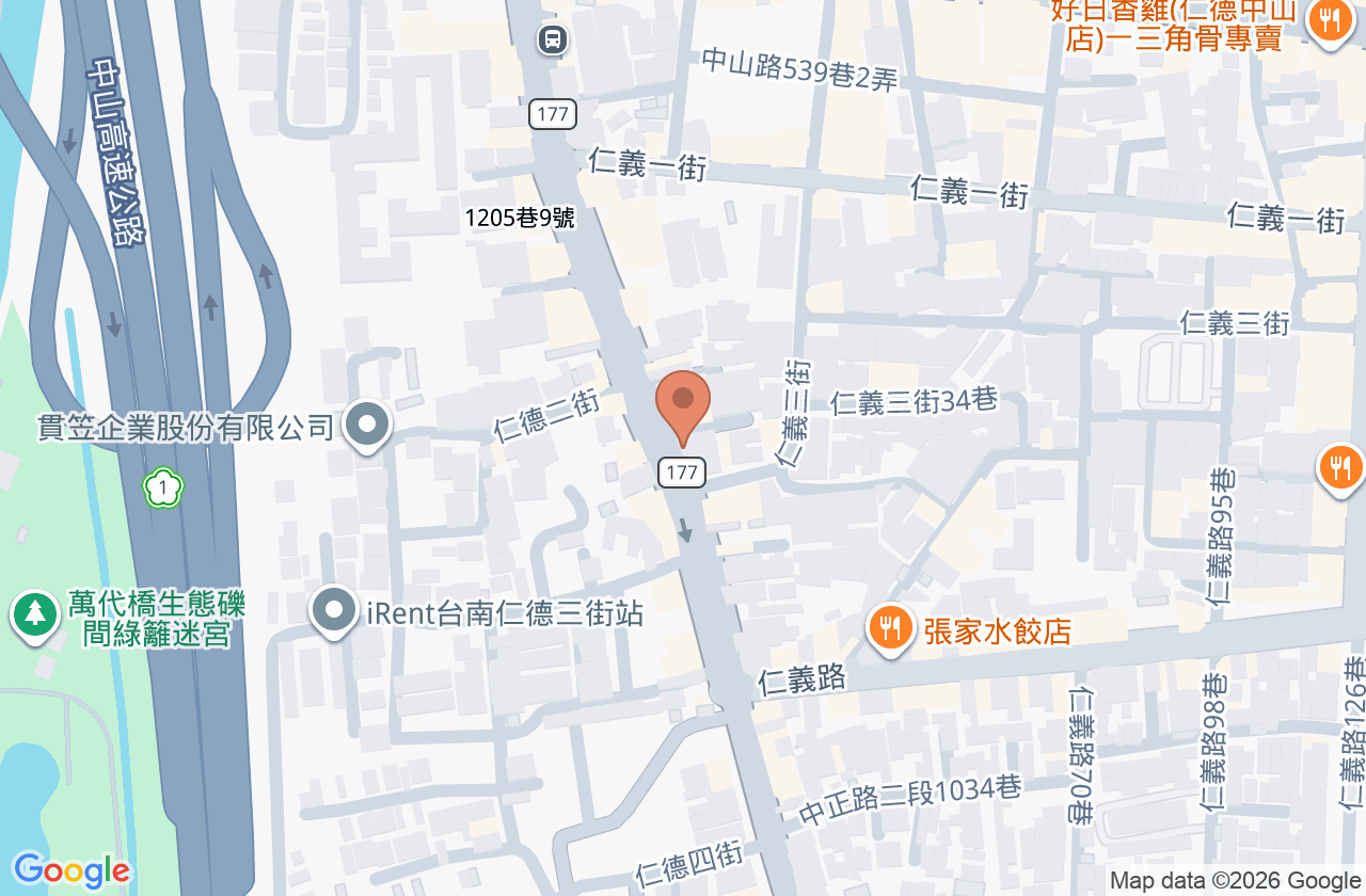 趙俊凱耳鼻喉科診所 位置地圖