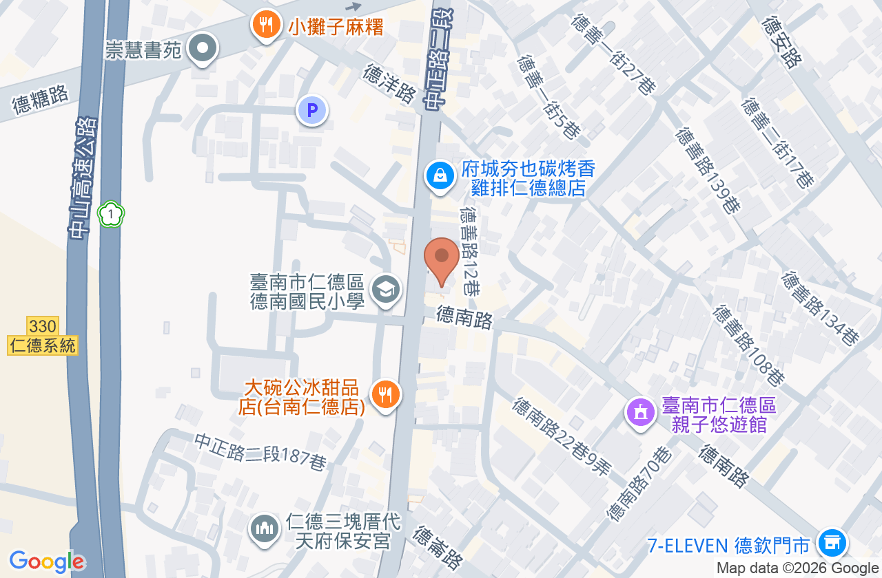劉玉章耳鼻喉科診所 位置地圖