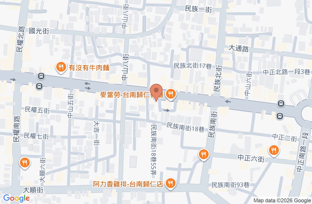 蘇祐嘉耳鼻喉科診所 位置地圖