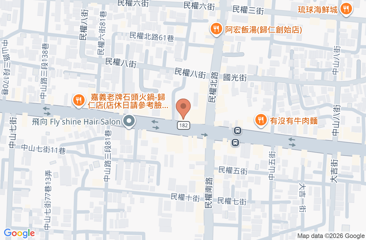 張雅宜皮膚科診所 位置地圖