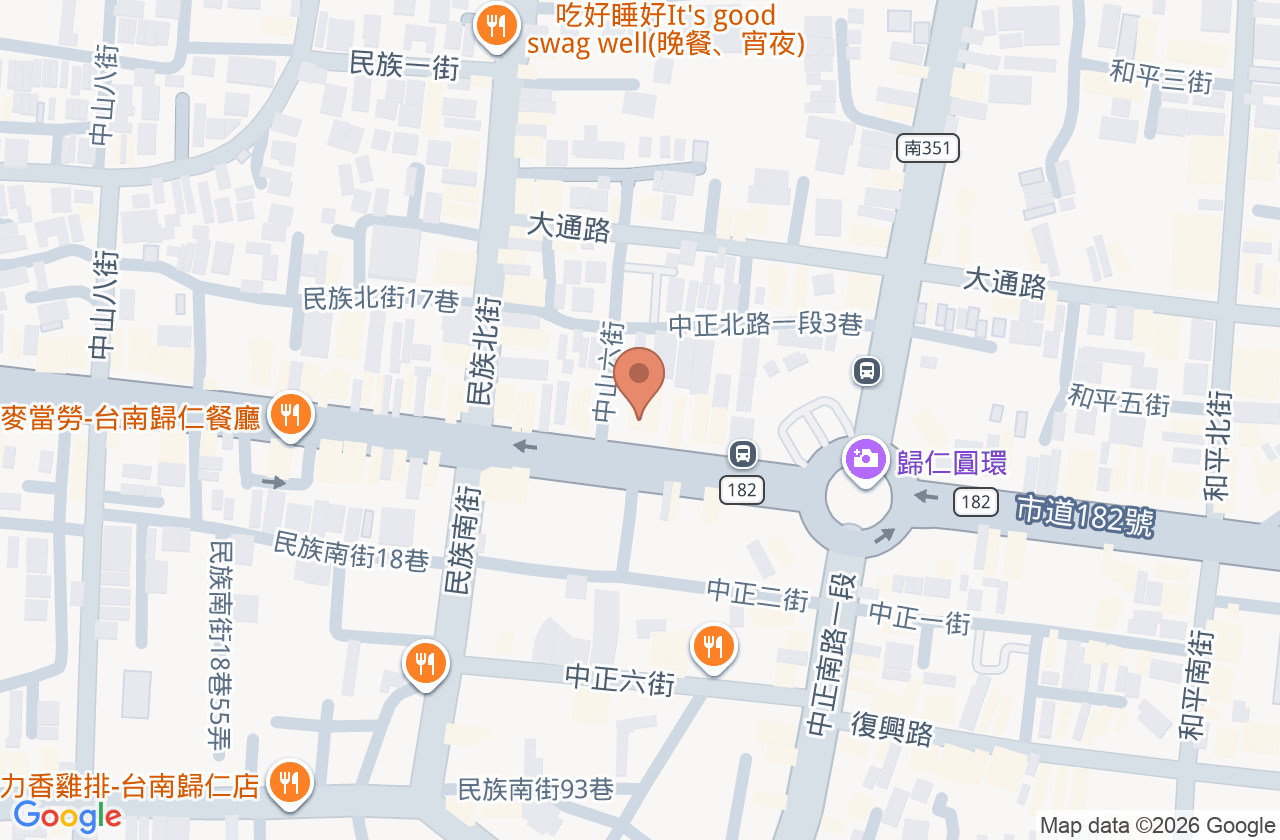 洪志旺耳鼻喉科診所 位置地圖