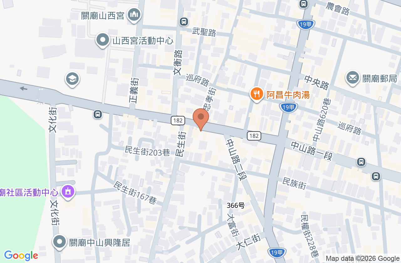 關新診所 位置地圖