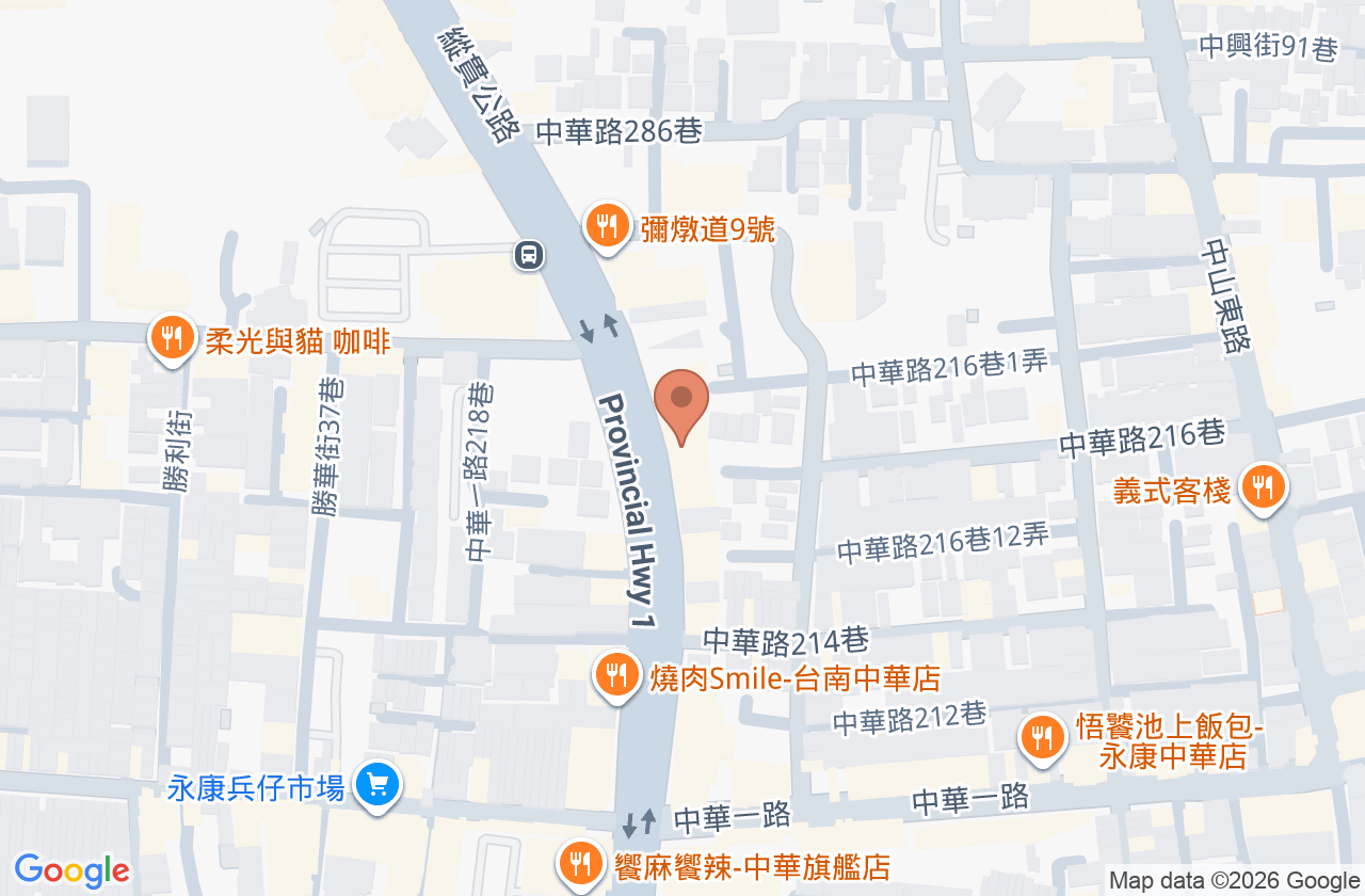 陳培義診所 位置地圖