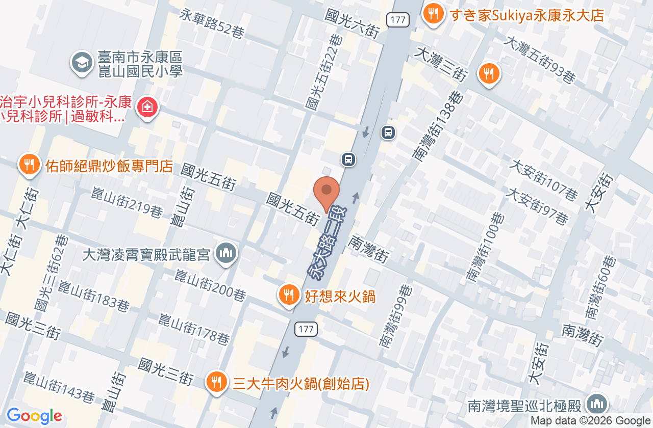 鄭耳鼻喉科診所 位置地圖