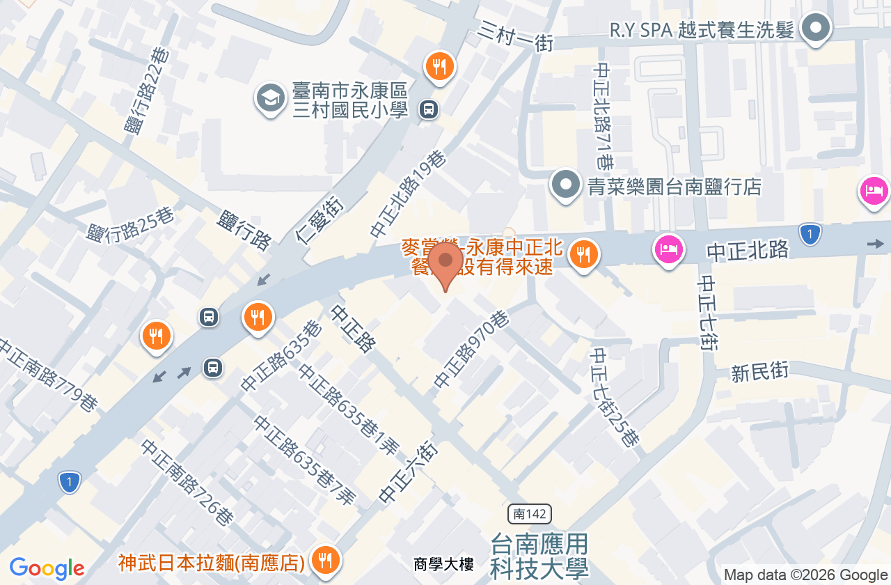 璨麟眼科診所 位置地圖