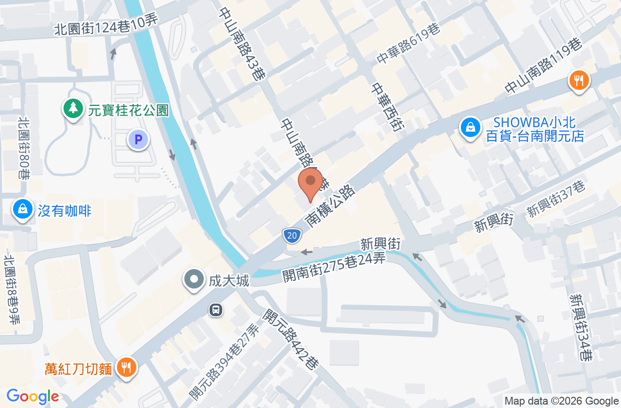 侯嘉修內科診所 位置地圖