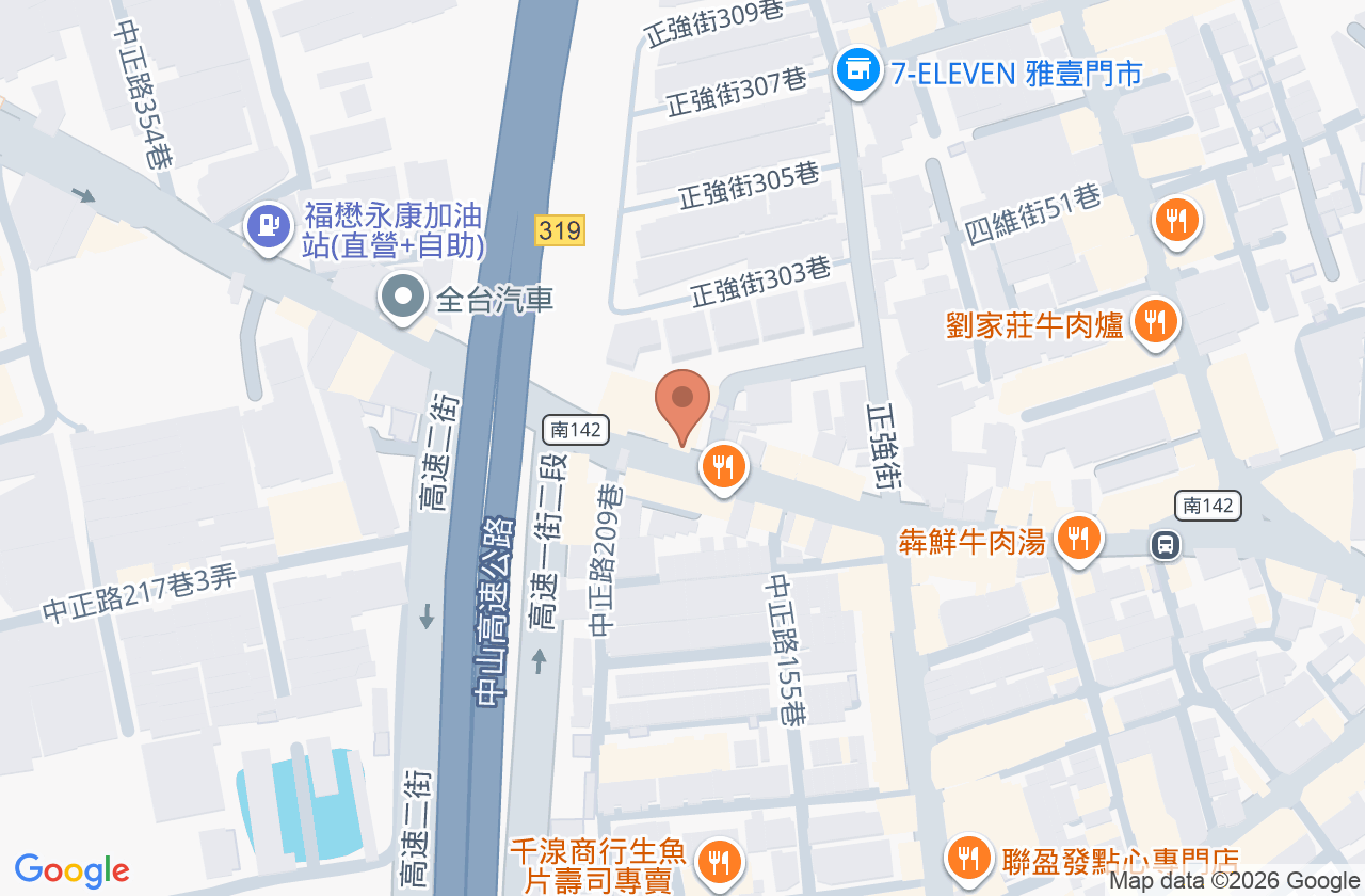利民內科診所 位置地圖