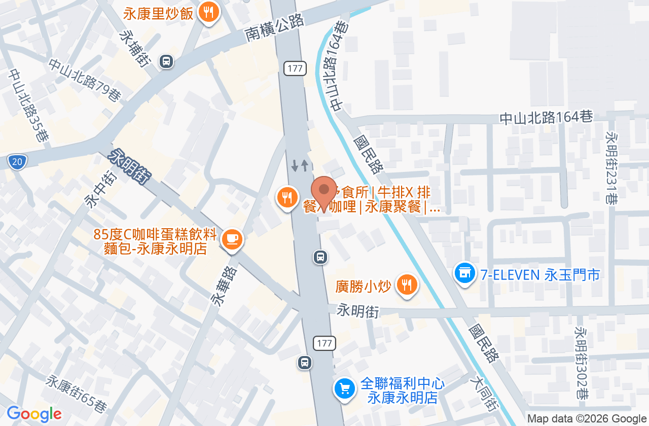 德安小兒科診所 位置地圖