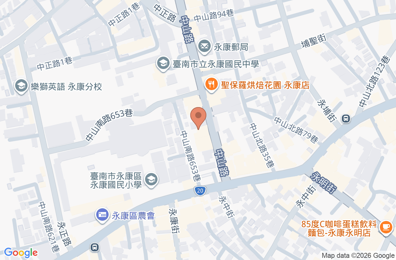 永大診所 位置地圖