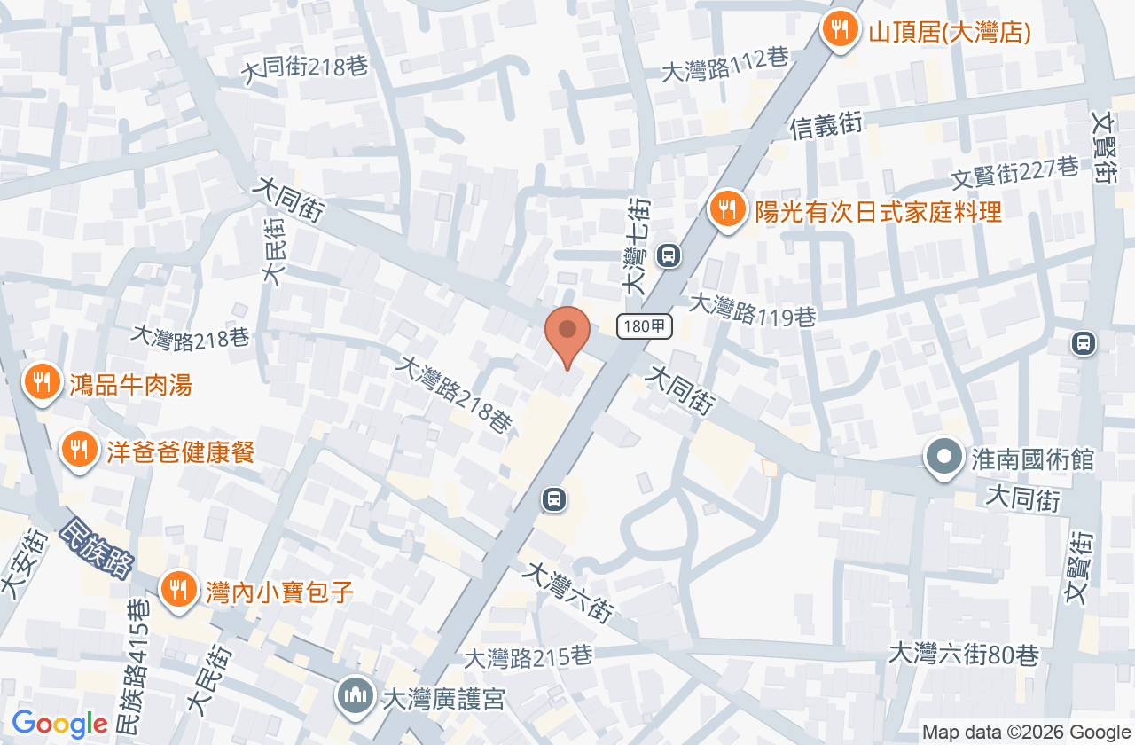 林君郁耳鼻喉科診所 位置地圖