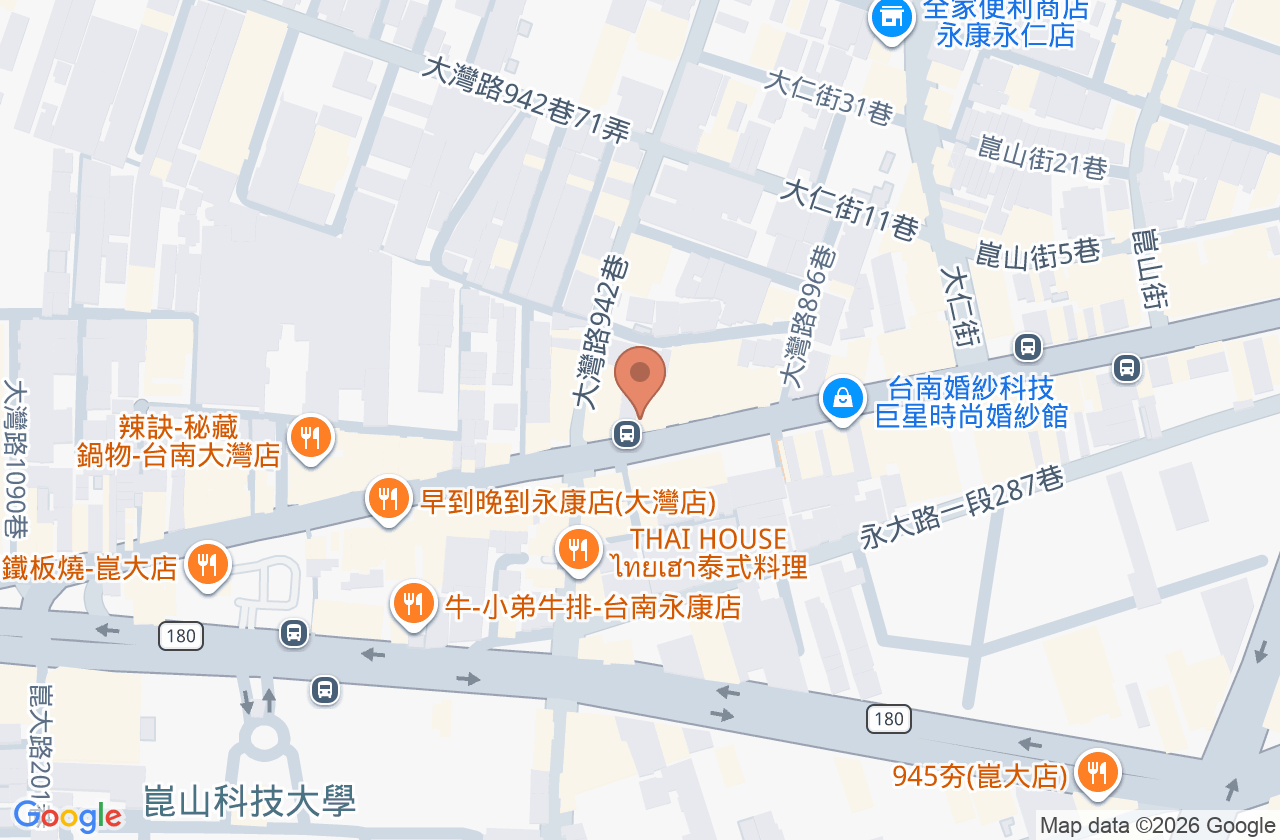 阮嵩翔耳鼻喉科診所 位置地圖