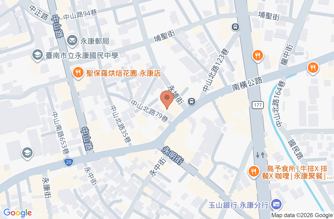 李俊杰診所 位置地圖