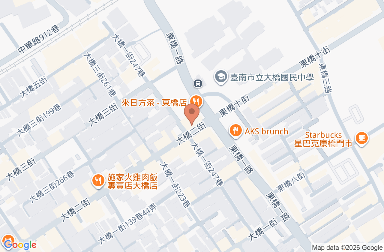 隆安小兒科診所 位置地圖