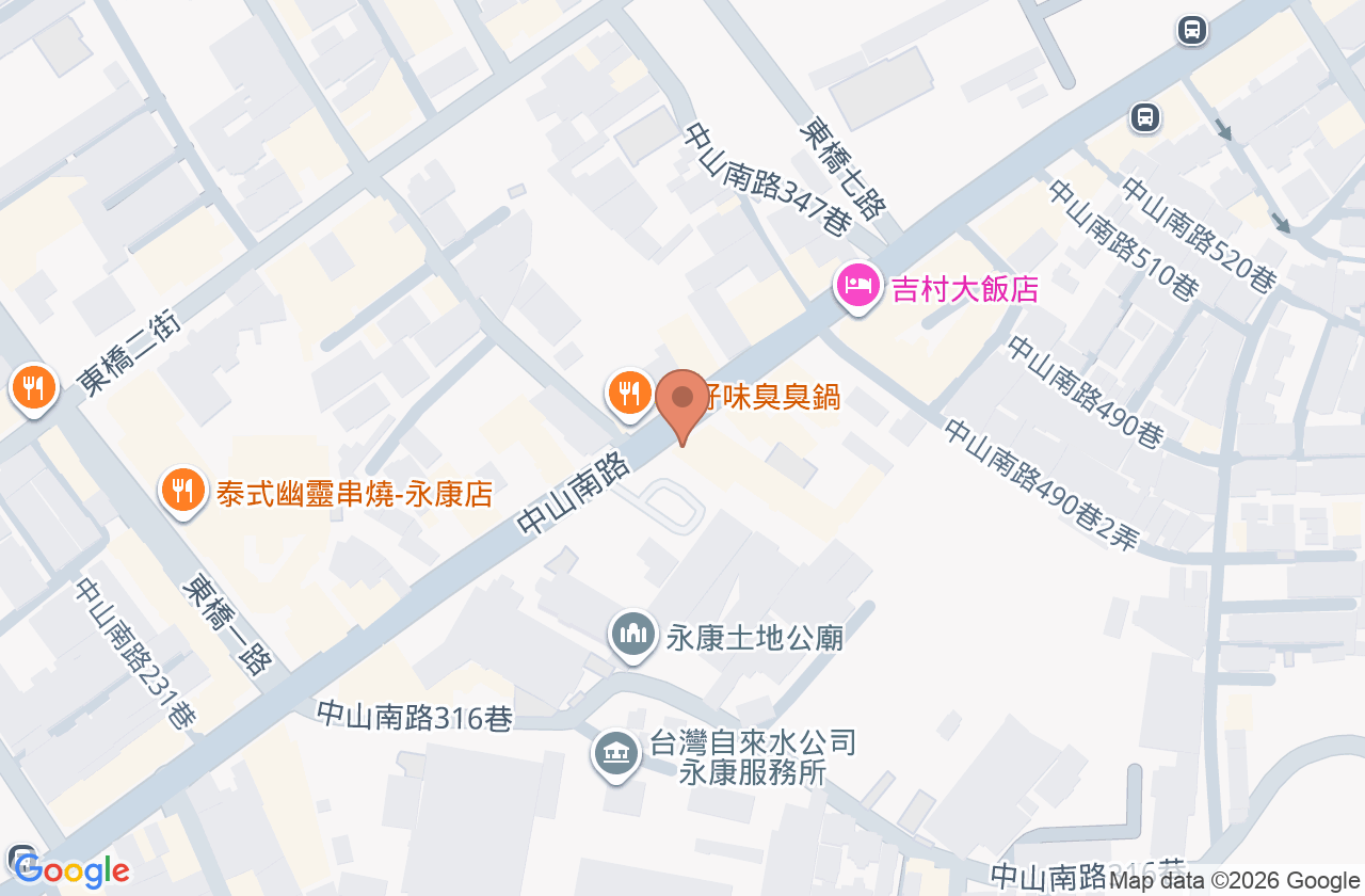 京城眼科診所 位置地圖